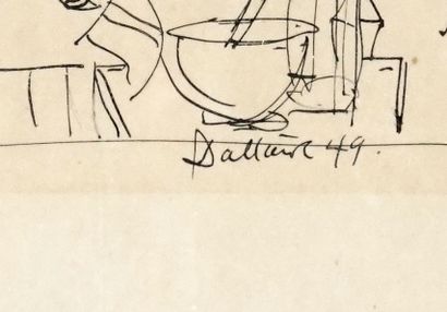 DALLAIRE, Jean-Philippe (1916-1965)
Untitled...
