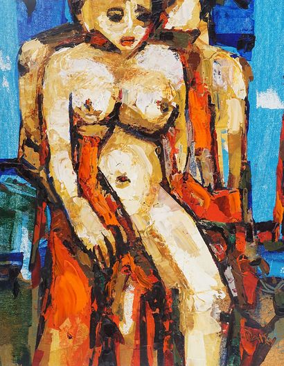 PATRY, Pierre (1956-)
''Pageantry''
Oil on...