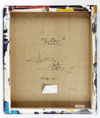 PATRY, Pierre (1956-)
''Rotor''
Oil on canvas
Signed...