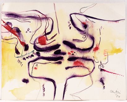 CANTIENI, Graham (1938-)
Untitled
Watercolour...