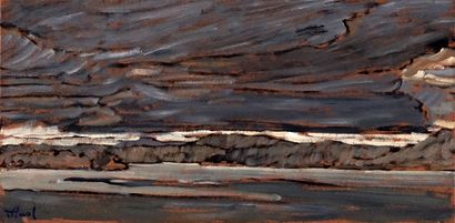 HUOT, Pierre (1946-)
Untitled- Landscape
Oil...