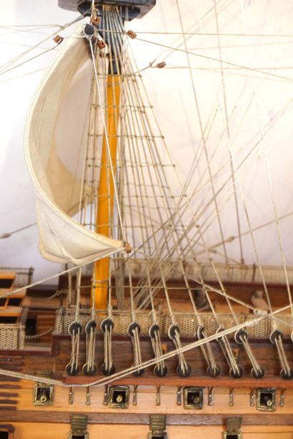 MAQUETTE HMS VICTORY 1805

Maquette du Victory,...