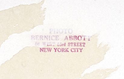 ABBOTT, Berenice (1898-1991)
Sans titre -...
