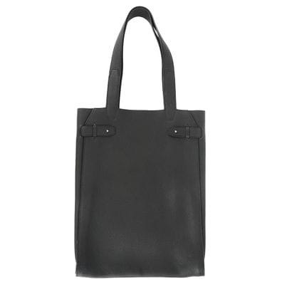 HERMÈS 
Sac Hermès fourre-tout en cuir noir,...