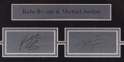 Kobe BRYANT Michael JORDAN
Photo autographiée
Montée...