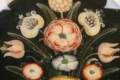Suzy BARTOLINI (1930-) 

Peinture sous verre...
