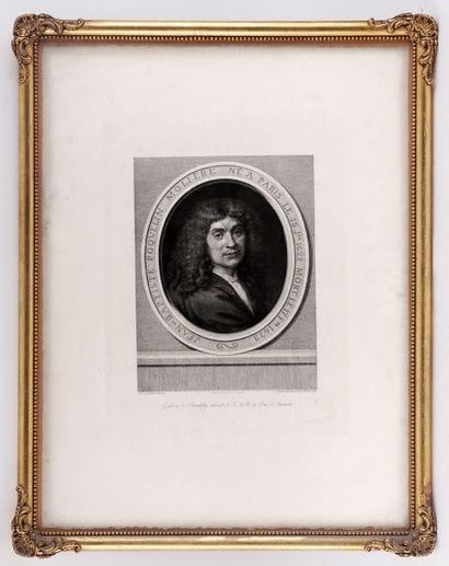 MIGNARD, Pierre (1612-1695)
Portrait de Molière
Graveur:...
