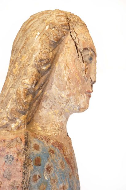 RELIGIOSA

Sculpture en bois polychrome d'un...