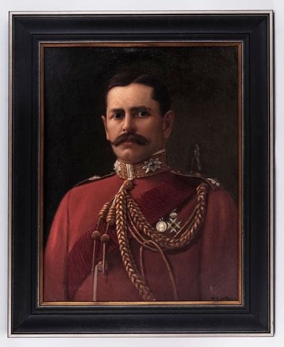 ÉCOLE ANGLAISE XIXe
Portrait d'un officier
Huile...