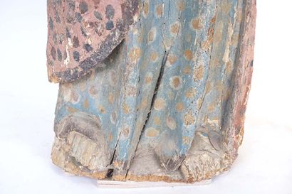 RELIGIOSA

Sculpture en bois polychrome d'un...
