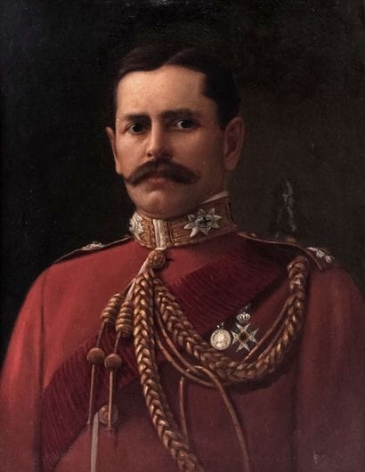 ÉCOLE ANGLAISE XIXe
Portrait d'un officier
Huile...