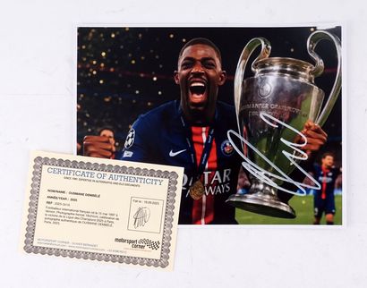 Ousmane DEMBÉLÉ
Photo autographiée
Avec certificat...