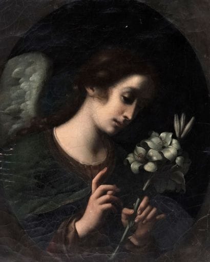 D'après Carlo DOLCI (1616-1686)
L'ange de...