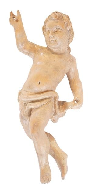 PUTTO

Sculpture en bois représentant un...