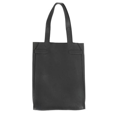 HERMÈS 
Sac Hermès fourre-tout en cuir noir,...