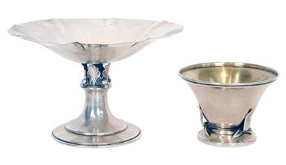 PETERSEN STERLING

Ensemble de deux coupes...