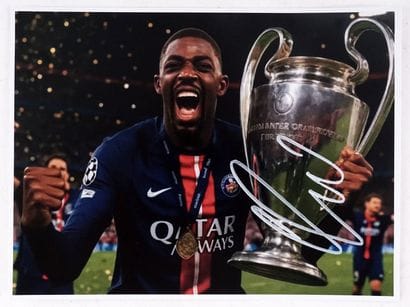 Ousmane DEMBÉLÉ
Photo autographiée
Avec certificat...