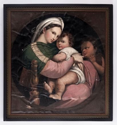 D'Après RAPHAEL (Raffaello Sanzio, dit) (1483-1520)
La...