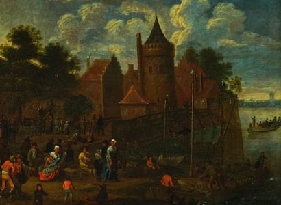 Attribué à Mathys SCHOEVAERDTS (c.1663-c.1703)
