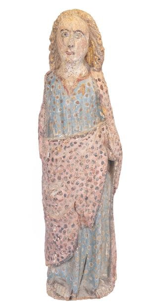 RELIGIOSA

Sculpture en bois polychrome d'un...