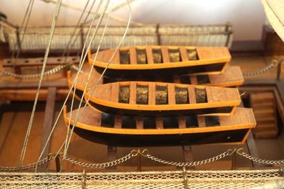 MAQUETTE HMS VICTORY 1805

Maquette du Victory,...