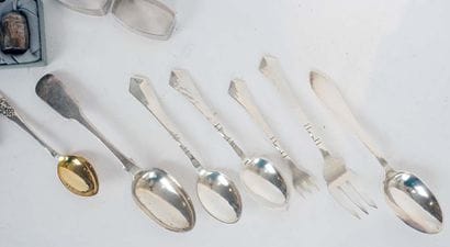 ARGENT STERLING

Ensemble de pièces diverses...