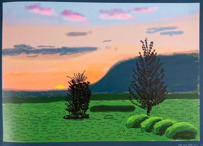 HOCKNEY, David (1937-)
