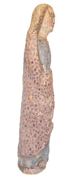 RELIGIOSA

Sculpture en bois polychrome d'un...