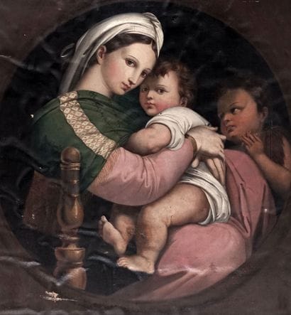 D'Après RAPHAEL (Raffaello Sanzio, dit) (1483-1520)
La...