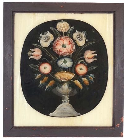 Suzy BARTOLINI (1930-) 

Peinture sous verre...