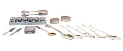 ARGENT STERLING

Ensemble de pièces diverses...