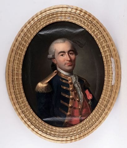 ÉCOLE FRANÇAISE fin XVIIIe
Portrait d'un...