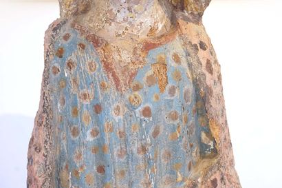 RELIGIOSA

Sculpture en bois polychrome d'un...