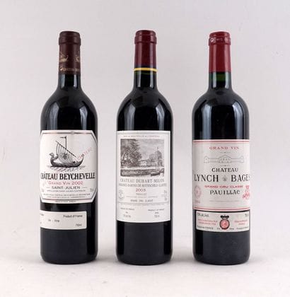Château Beychevelle 2002, Château Duhart...