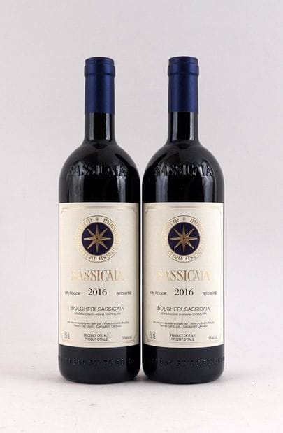 Sassicaia 2016 - 2 bouteilles