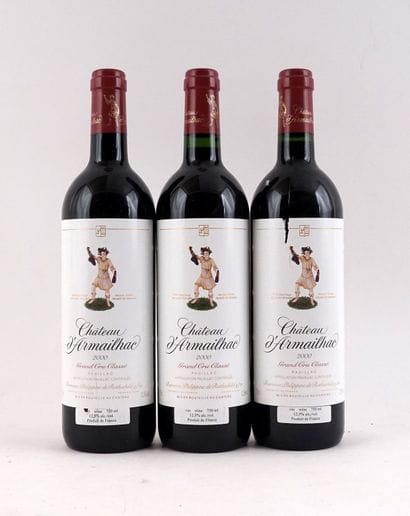 Château d'Armailhac 2000 - 3 bouteilles