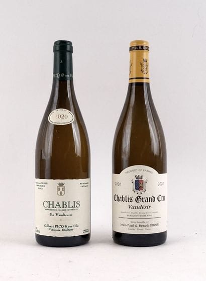 Chablis 1er Cru Vaudésir 2020 (Droin) Chablis...