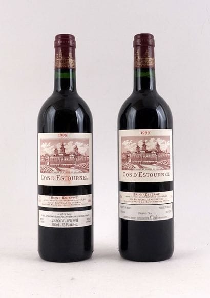 Château Cos d'Estournel 1998 1999 - 2 bo...