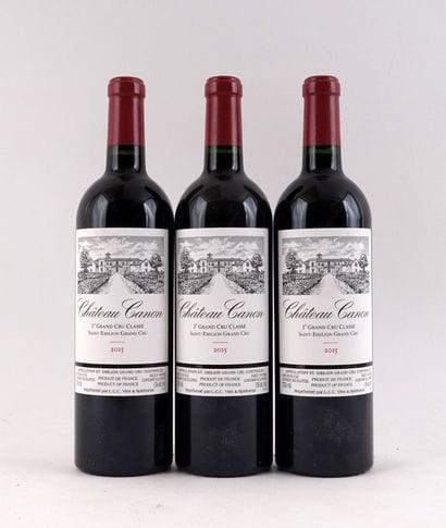 Château Canon 2015 - 3 bouteilles