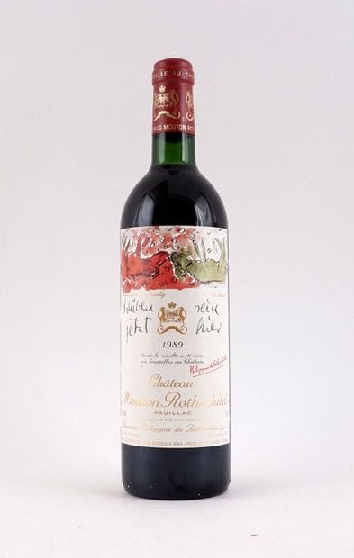 Château Mouton Rothschild 1989 - 1 boute...