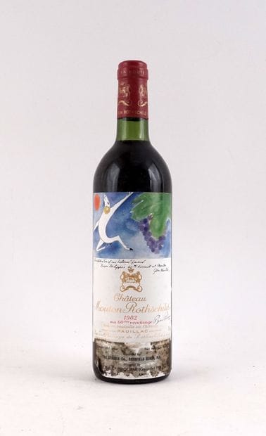 Château Mouton Rothschild 1982 - 1 boute...