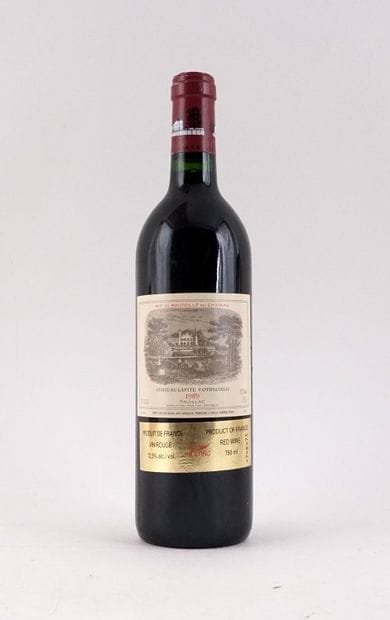 Château Lafite Rothschild 1989 - 1 boute...