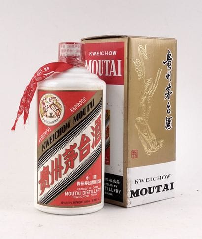Kweichow Moutai 43% (V/V) 86 Proof - 1 bouteille...