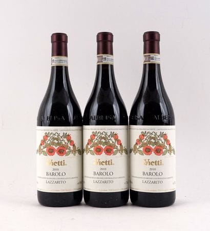 Vietti Lazzarito 2010 - 3 bouteilles