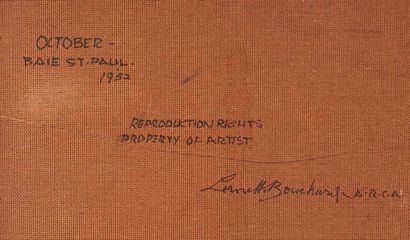 BOUCHARD, Lorne Holland (1913-1978)
