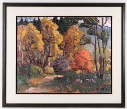 AYOTTE, Léo (1909-1976)
Sans titre - Paysage...