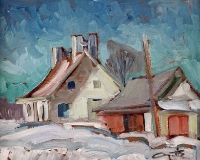 AYOTTE, Léo (1909-1976)
Sans titre - Maison...