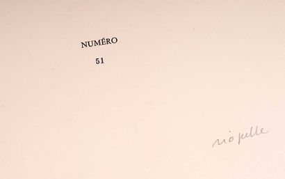 DERRIÈRE LE MIROIR

Édition de Juin 1966,...