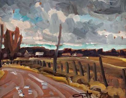 AYOTTE, Léo (1909-1976)
Sans titre - Paysage...