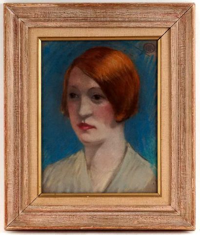 HÉBERT, Henri (1884-1950)
Sans titre - Portrait...